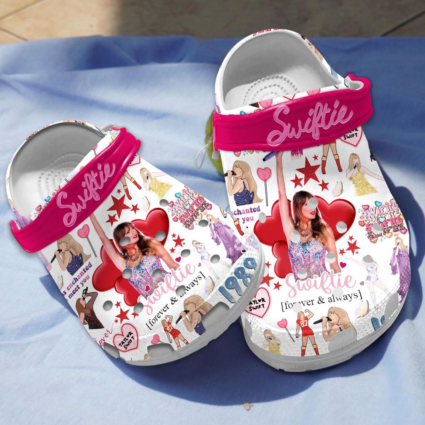 Taylor Swift Sweet Clogs: The Perfect Gift for Swifties – Unique Design & Style!