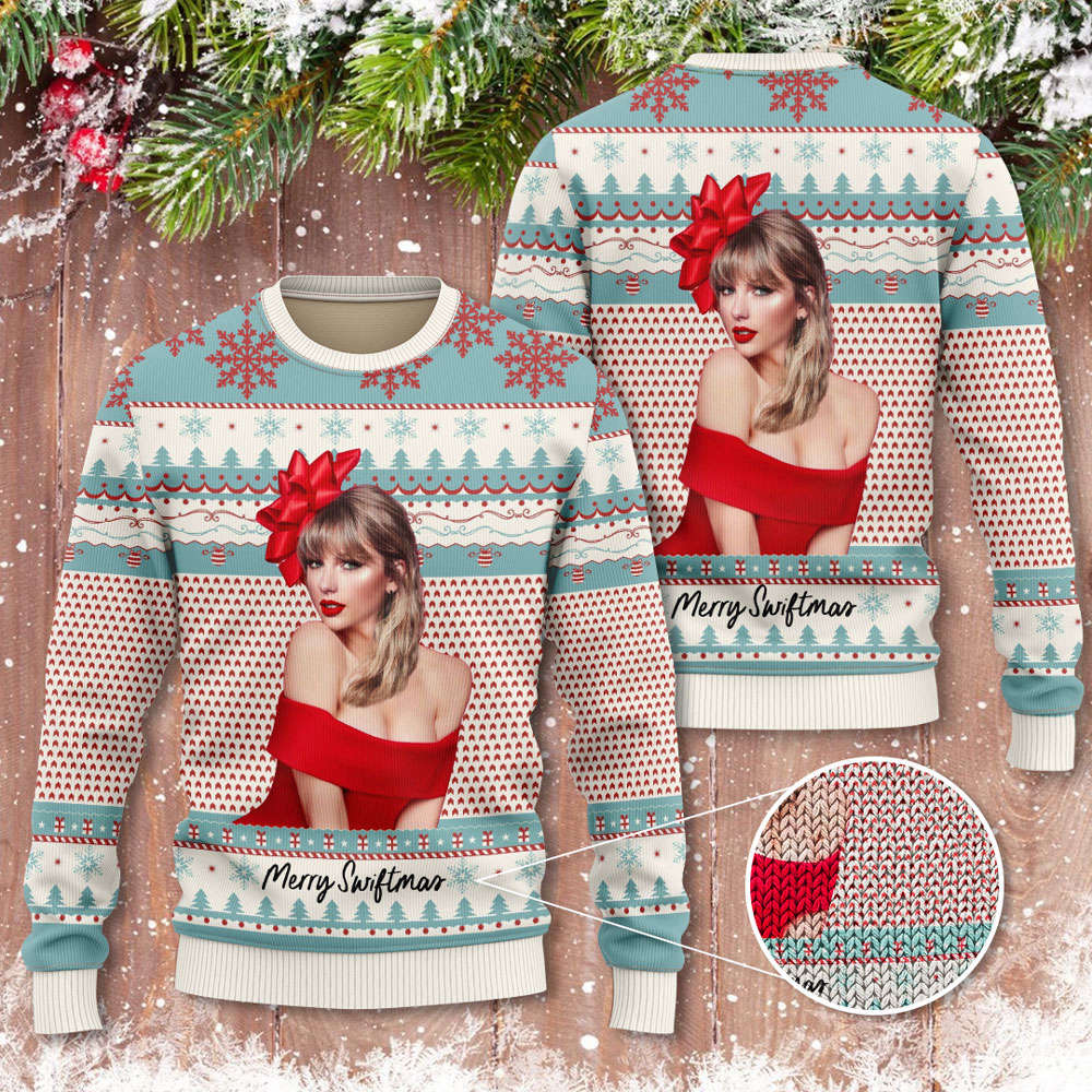 Taylor Swift 3D Ugly Sweater – Gift for Men Women – Christmas Gift