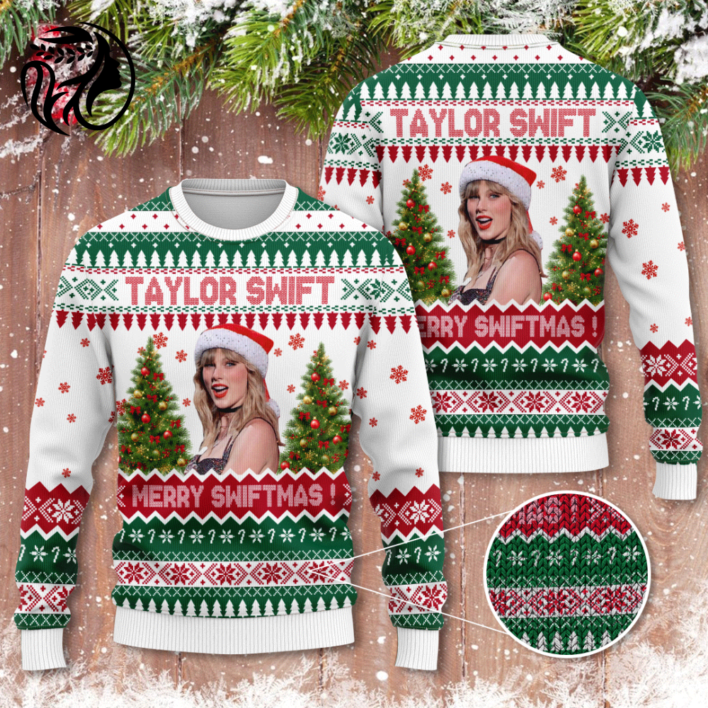 Taylor Swift 3D Ugly Sweater – Gift for Men Women – Christmas Gift