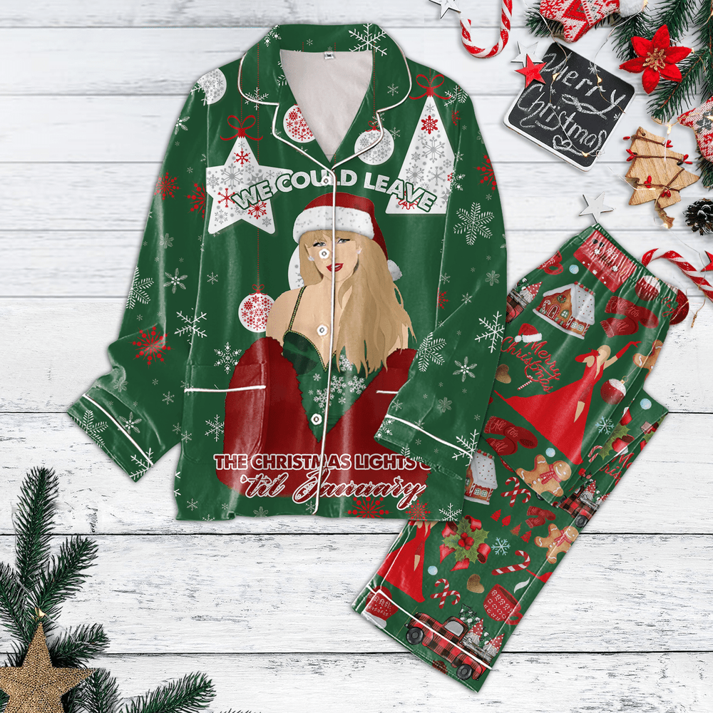 Taylor Swift Button Down Pajamas Set –  ANHNV 3014