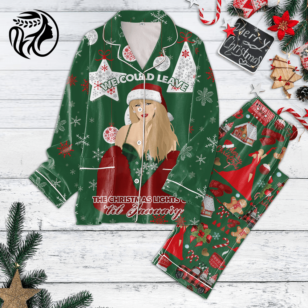 Taylor Swift Button Down Pajamas Set –  ANHNV 3014