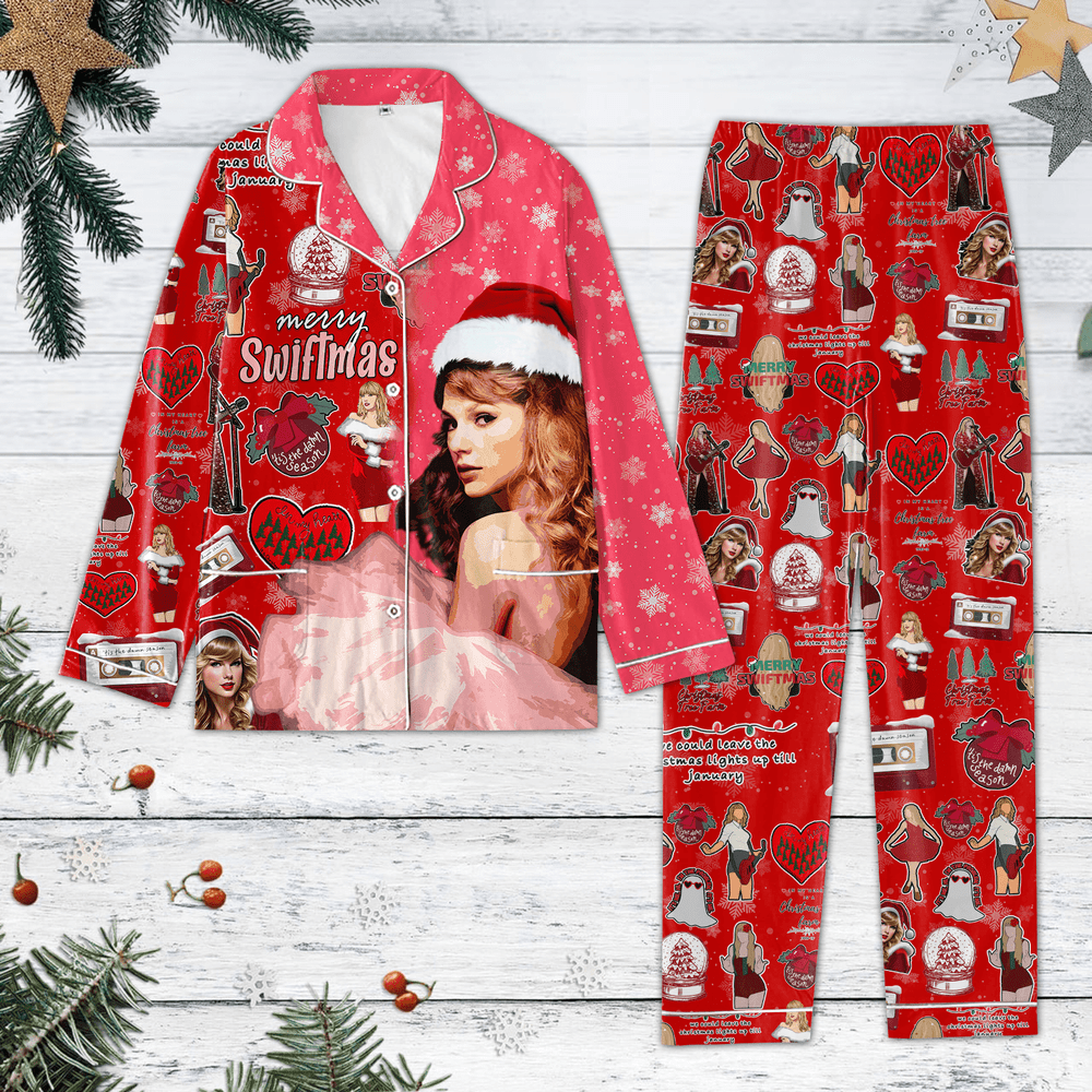 Taylor Swift Button Down Pajamas Set –  ANHNV 3062