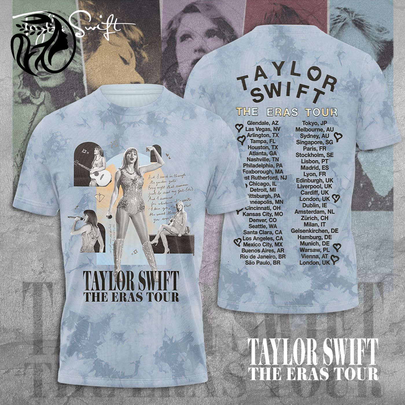 Shop the Taylor Swift GiftD Collection: 3D T-Shirt Sweatshirt Hoodie – Perfect Gift!