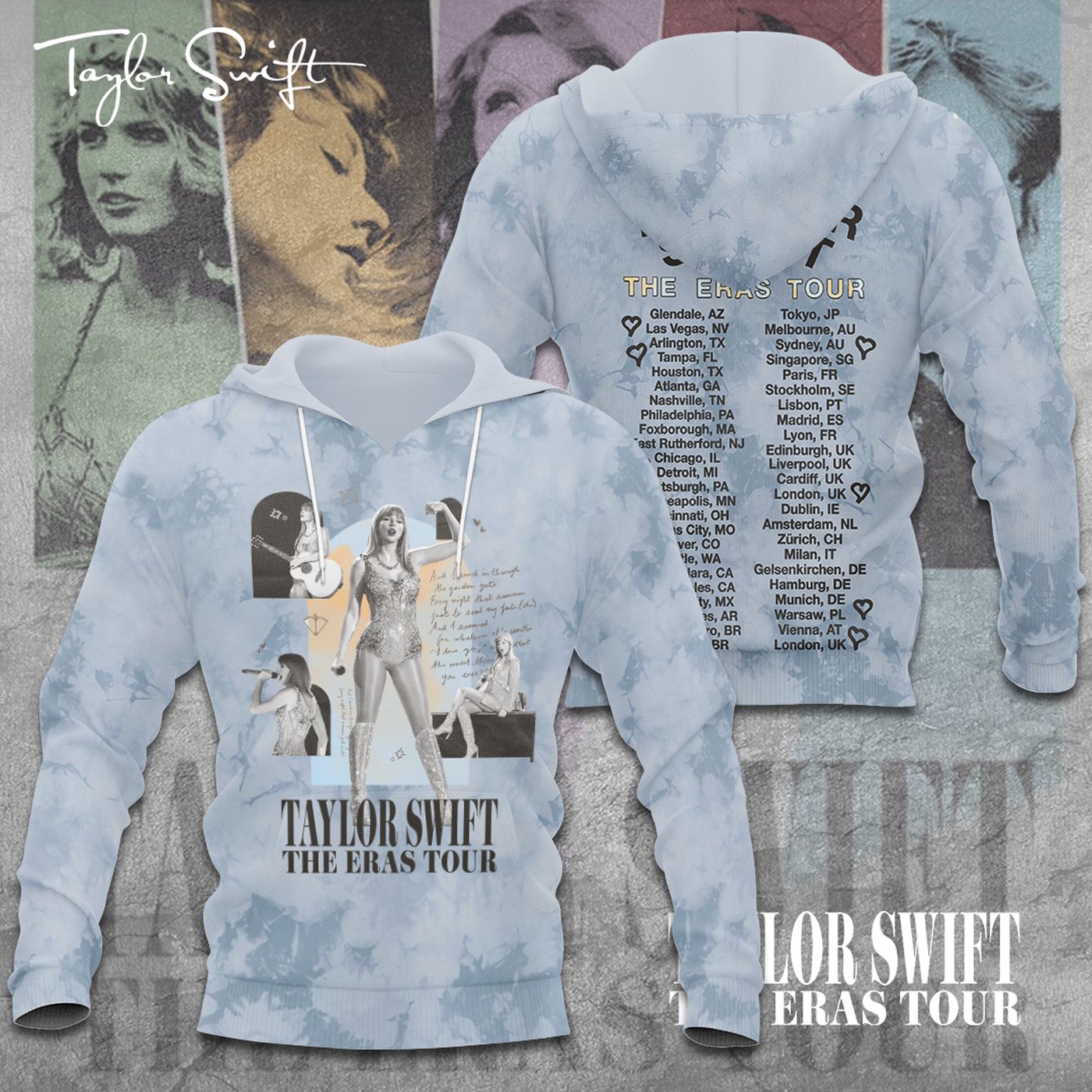 Shop the Taylor Swift GiftD Collection: 3D T-Shirt Sweatshirt Hoodie – Perfect Gift!