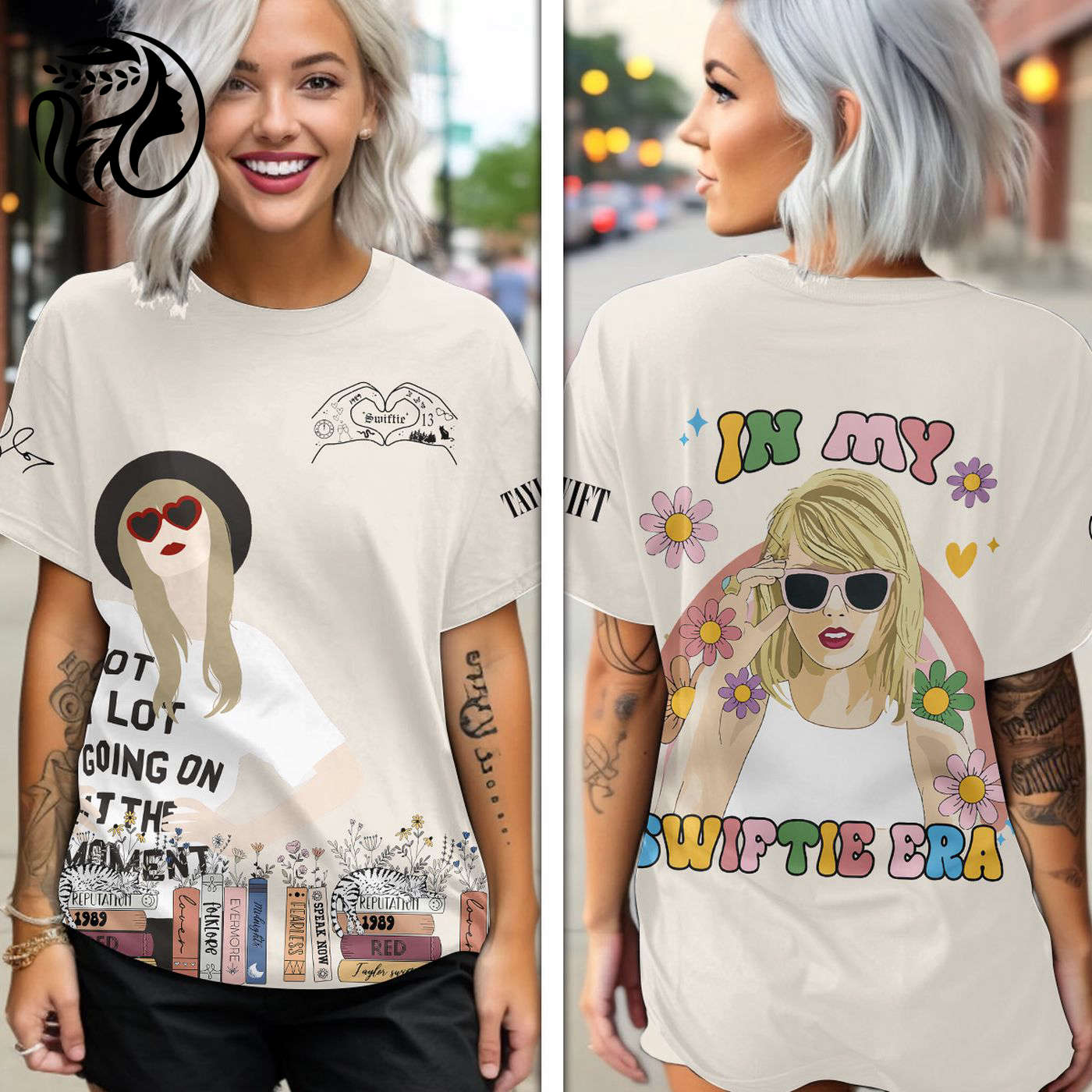 Shop Taylor Swift  - Gift for WomenD 3D T-Shirt Sweatshirt & Hoodie – Perfect  - Gift for Women for Fans