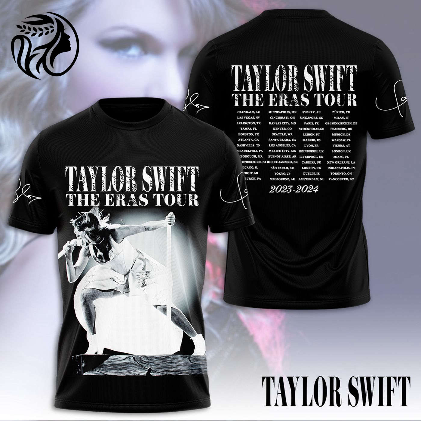 Shop Taylor Swift  - Gift for WomenD Collection: 3D T-Shirt Sweatshirt Hoodie – Perfect Music Lover  - Gift for Women