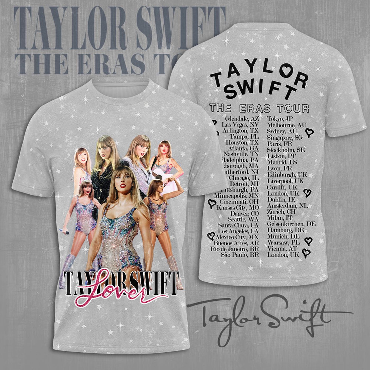 Taylor SwiftD T-Shirt Sweatshirt & Hoodie Gift: Trendy Merchandise for Fans