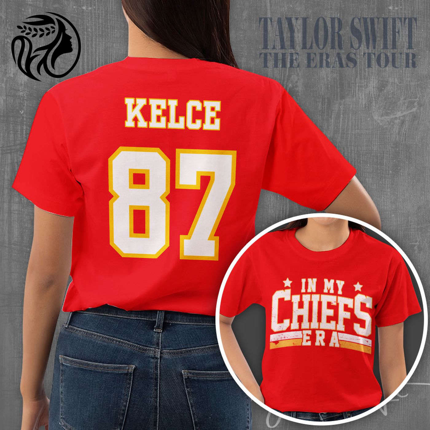 Taylor Swift x Chiefs 3D T-Shirt Sweatshirt Hoodie - MAITM Gift: Kansas City Chiefs Fans Must-Have