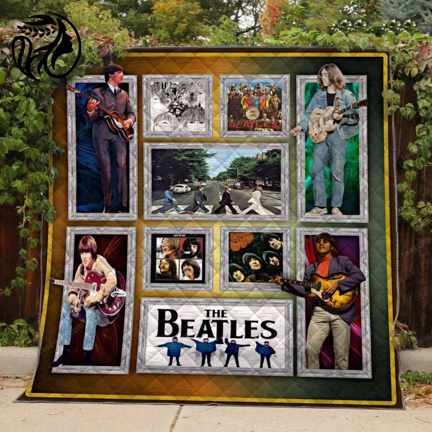 The Beatles 3D Blanket TH0309 Quilt: Cozy Up with Iconic Band Memories!