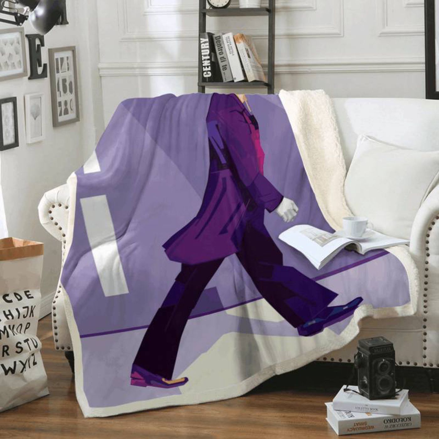 The Beatles Abbey Road Rock Band 1960 Art Fleece Blanket – Iconic Album Memorabilia for Music Fans