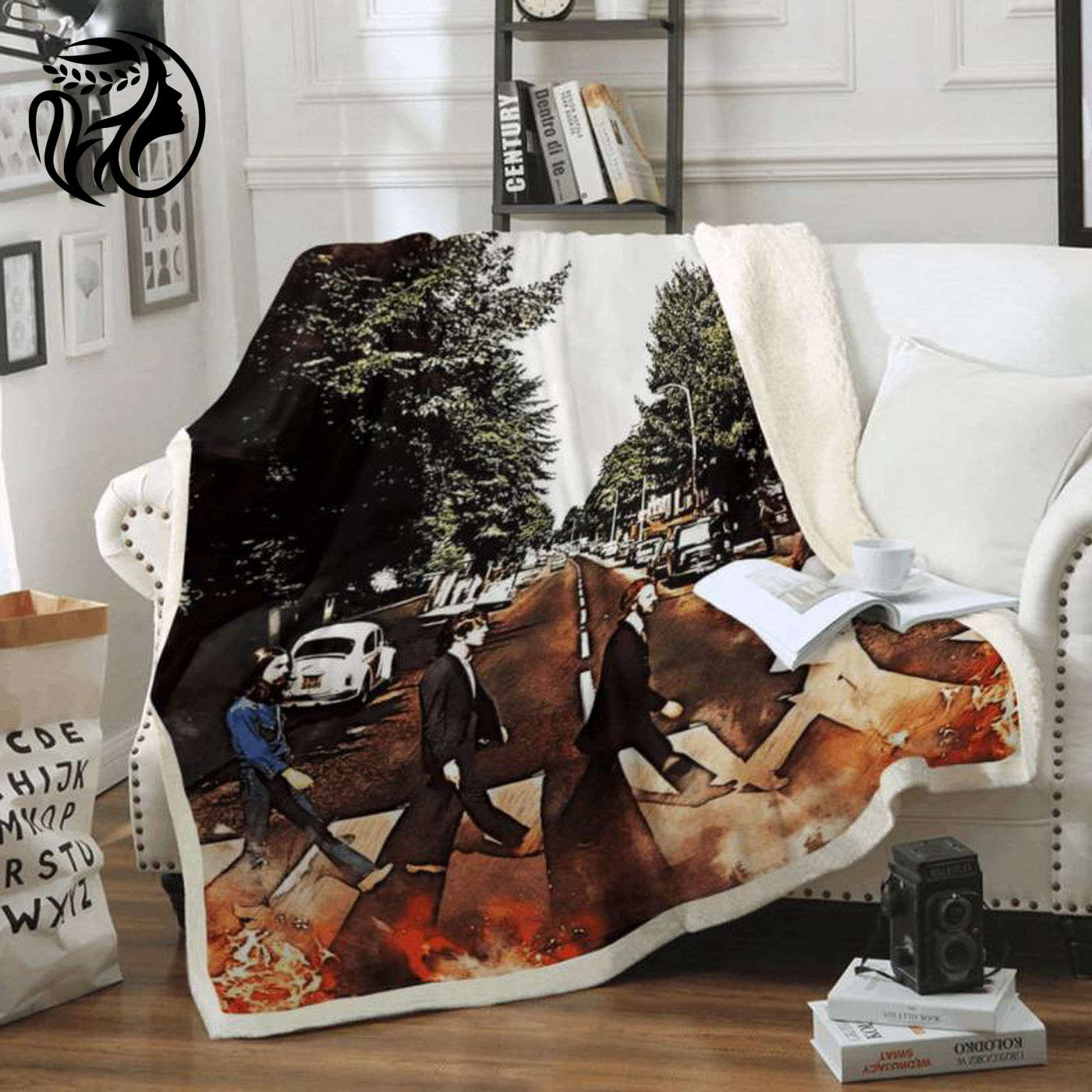 The Beatles Abbey Road Fleece Blanket: Legendary English Band Memorabilia