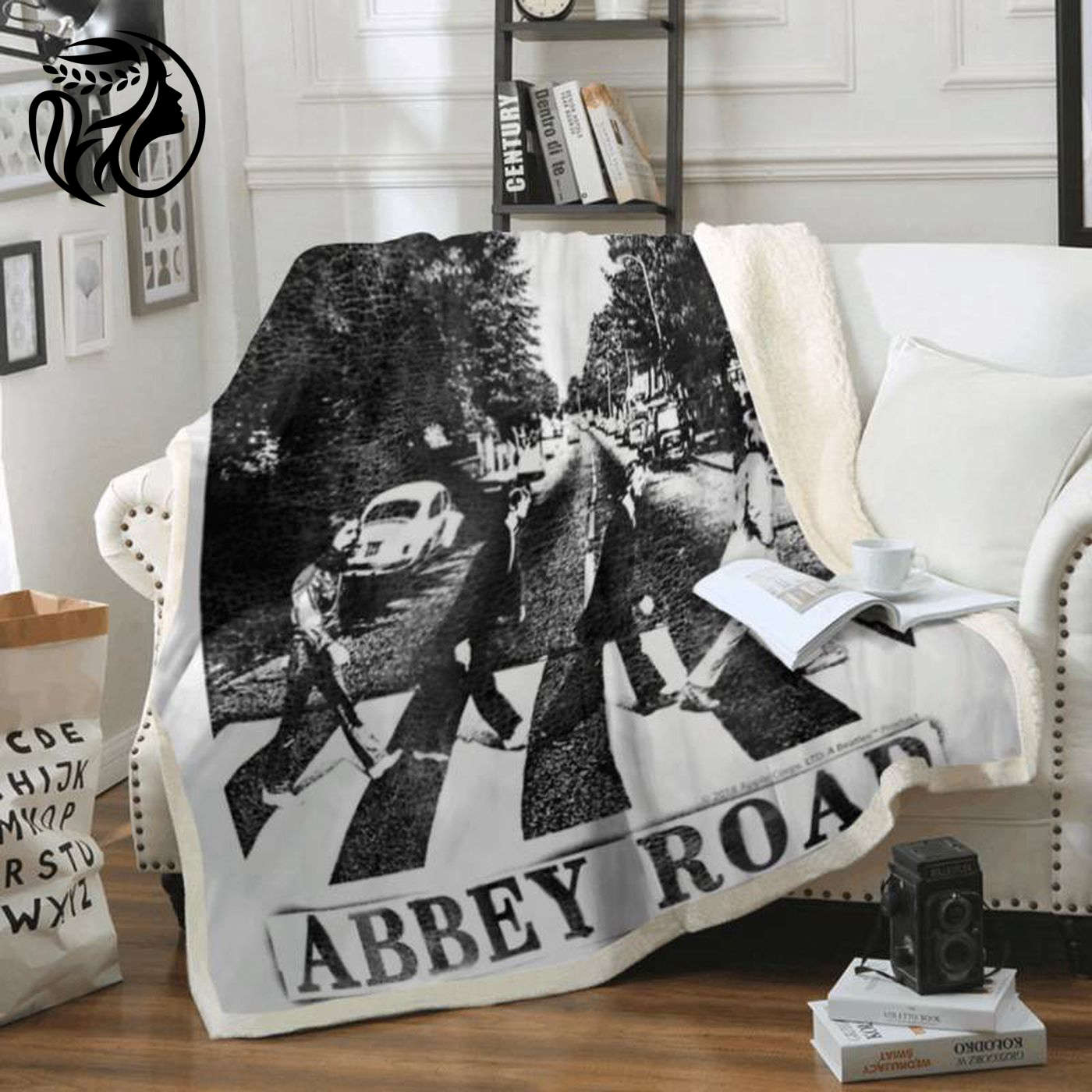 Beatles Abbey Road Anniversary Art Fleece Blanket – Perfect Gift for Fans