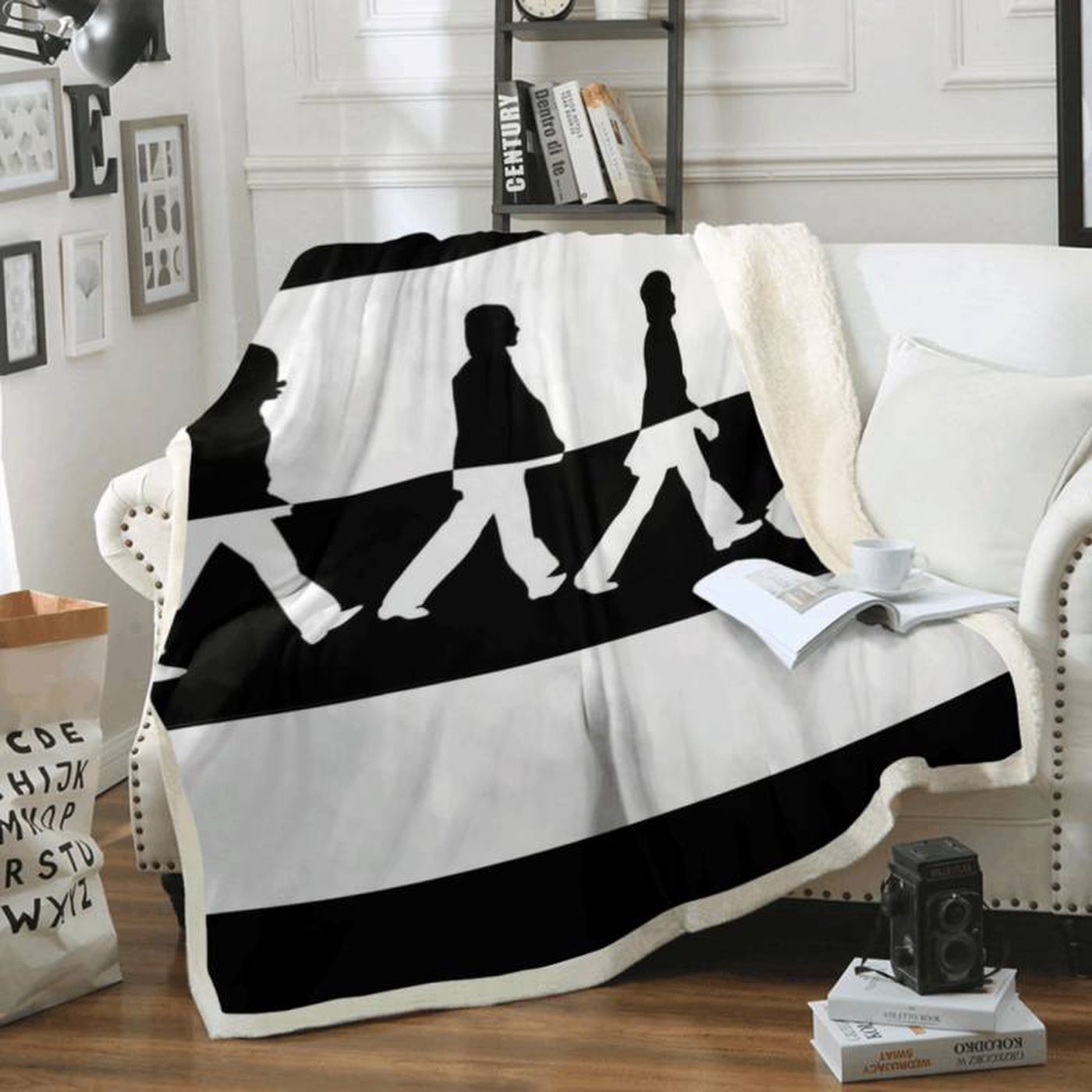 The Beatles Abbey Road Fleece Blanket: A Must-Have for Fans – Limited Edition