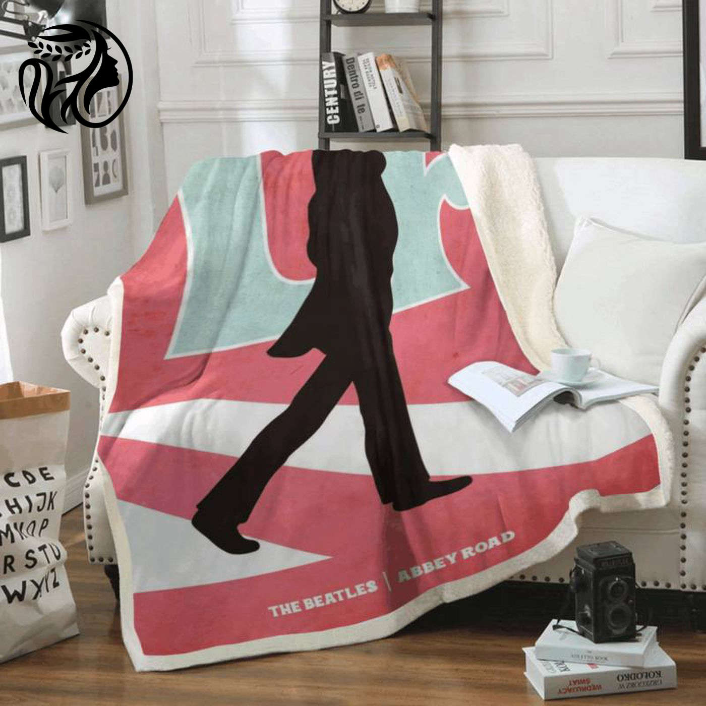 The Beatles Abbey Road Art Fleece Blanket: Iconic Eleventh Studio Album Design – Limited Edition