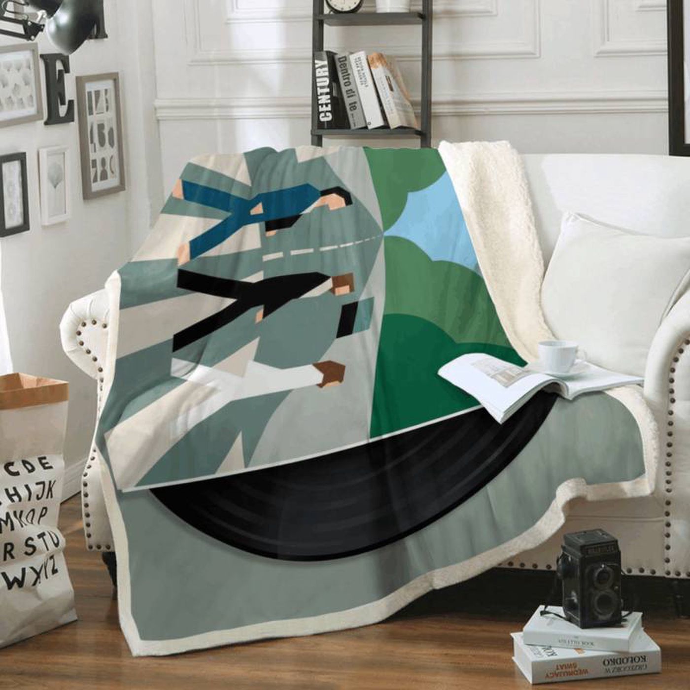 The Beatles Abbey Road Legend Art Fleece Blanket – Cozy and Iconic Music Memorabilia
