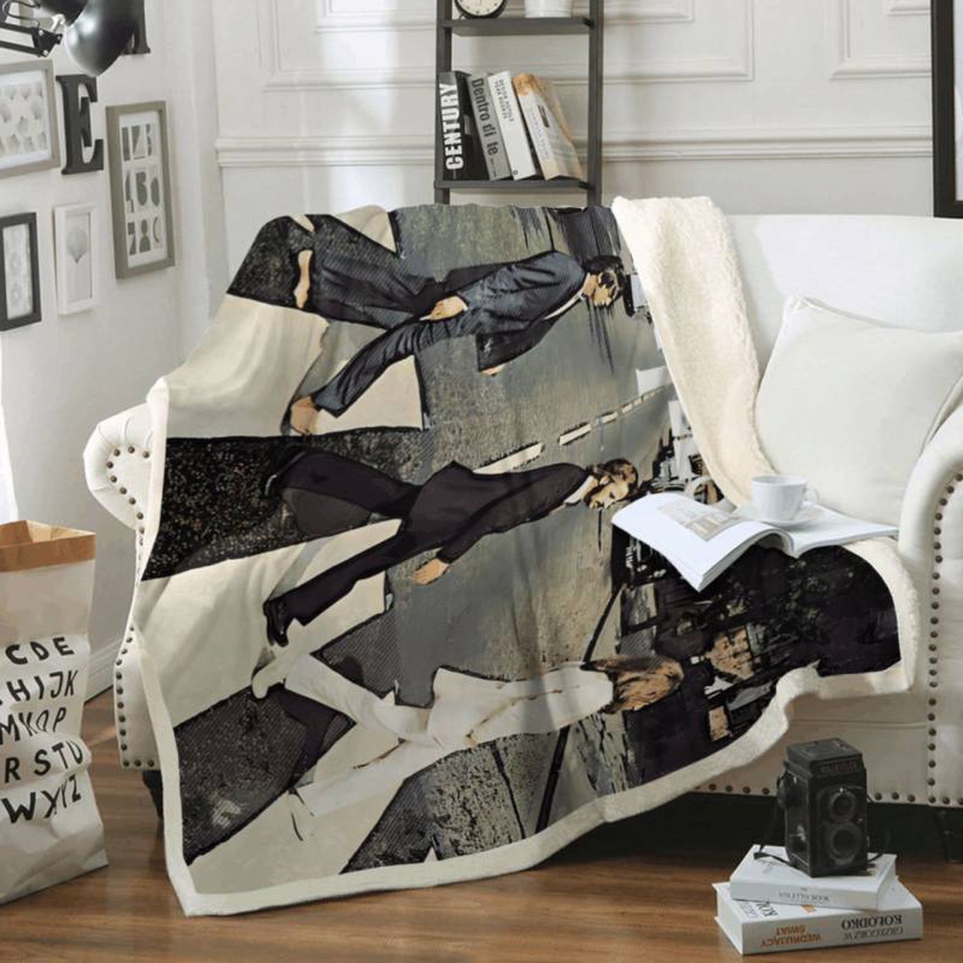 The Beatles Abbey Road Legend Art Fleece Blanket – Perfect for Fans