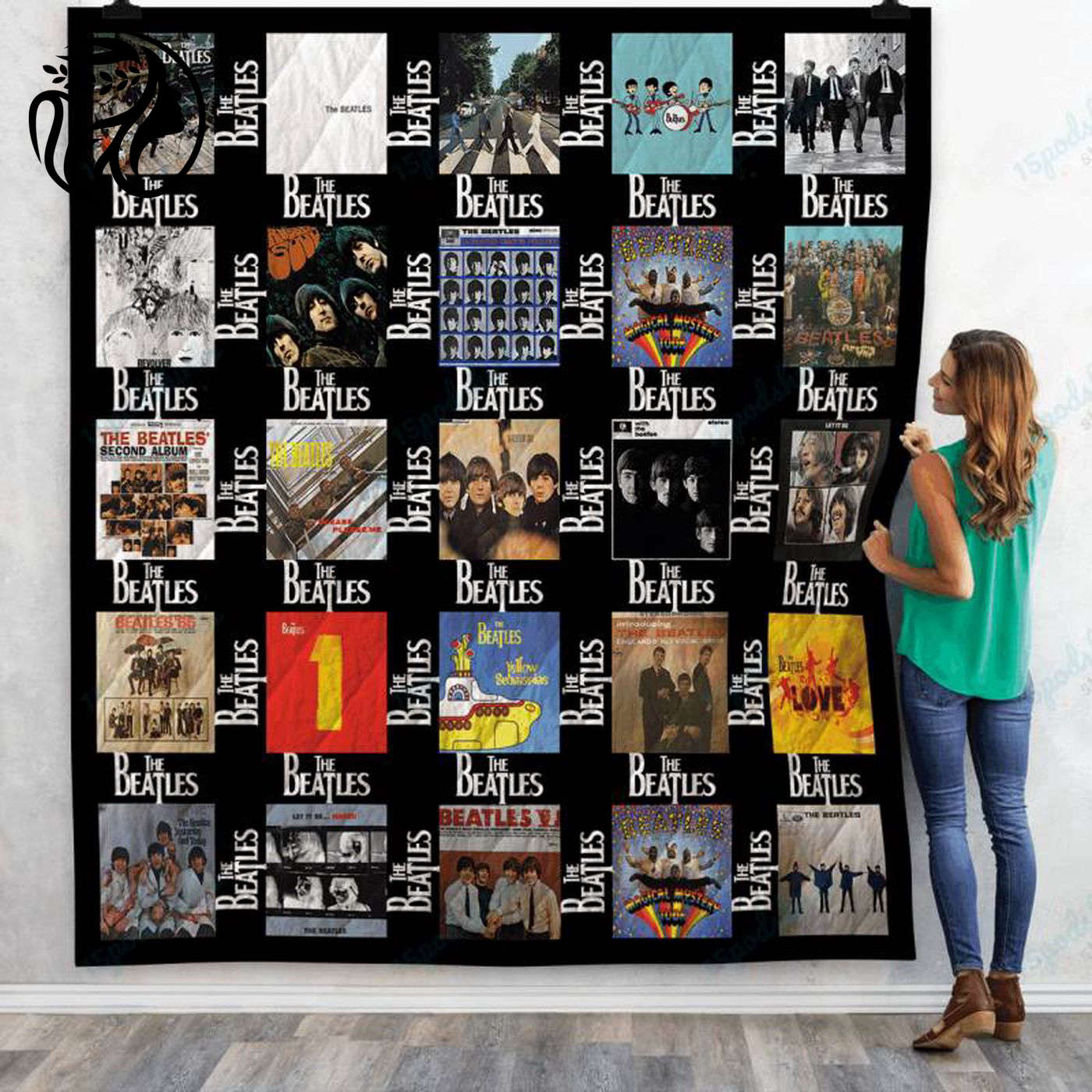 The Beatles Albums Quilt Blanket 06: Cozy and Stylish Tribute to the Iconic Band