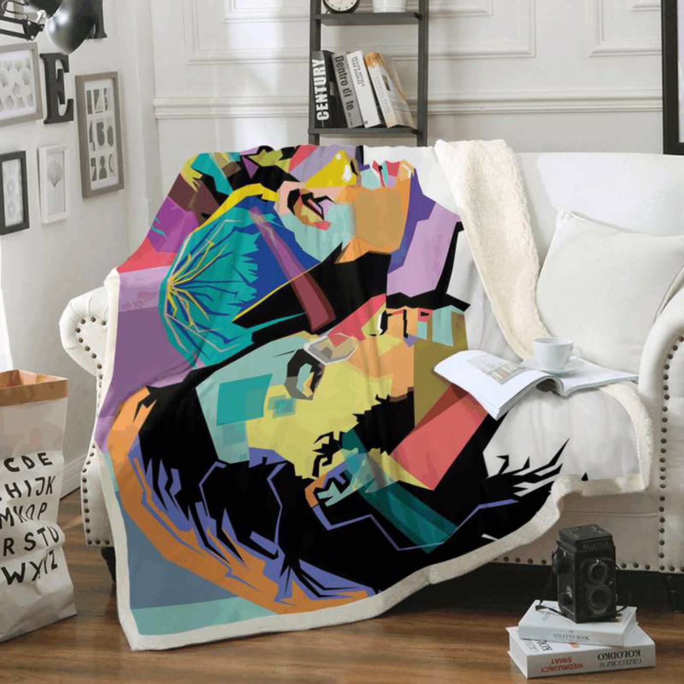 The Beatles Band 1964 Art Fleece Blanket – Perfect for Beatles Fans!