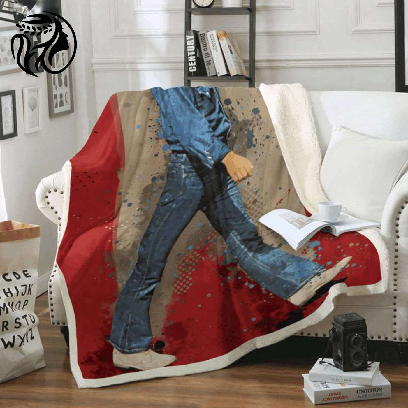 The Beatles Abbey Road Art Fleece Blanket – English Rock Band Memorabilia