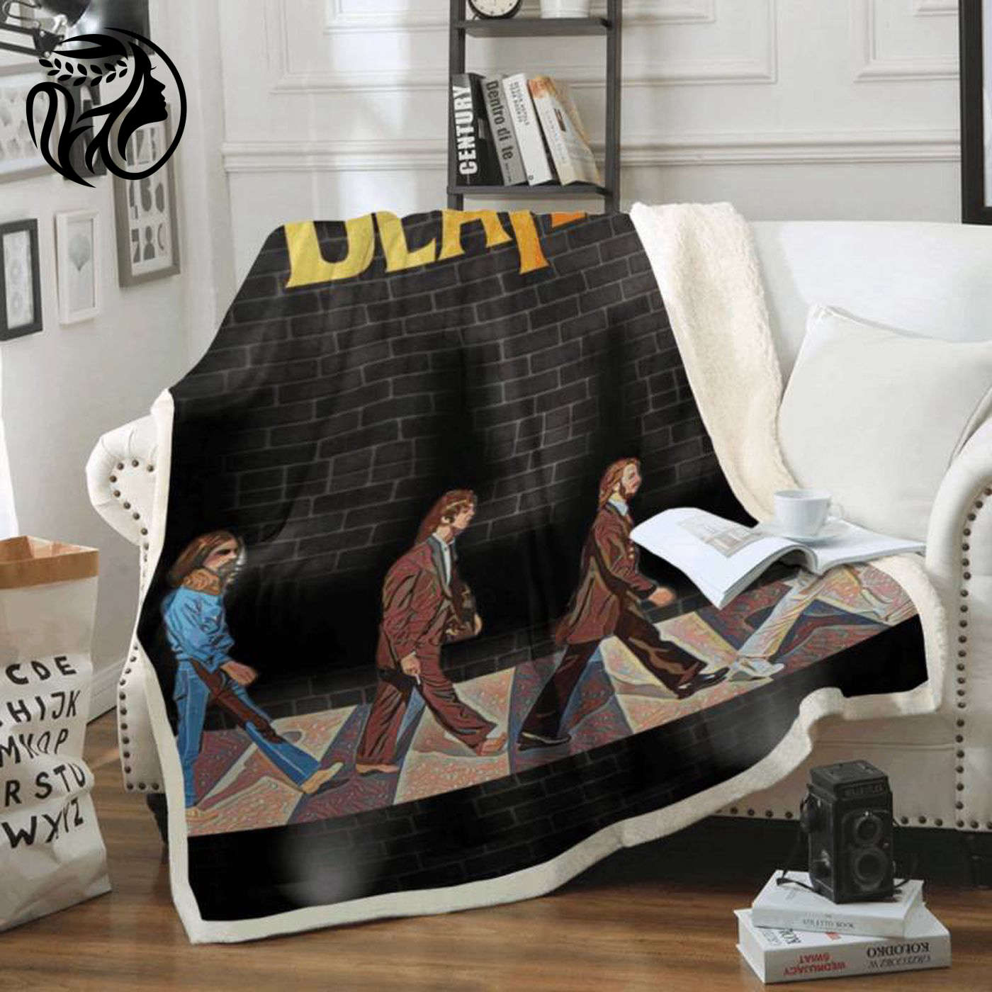 Ultimate Beatles Fans Fleece Blanket - Abbey Road Album by English Rock Band