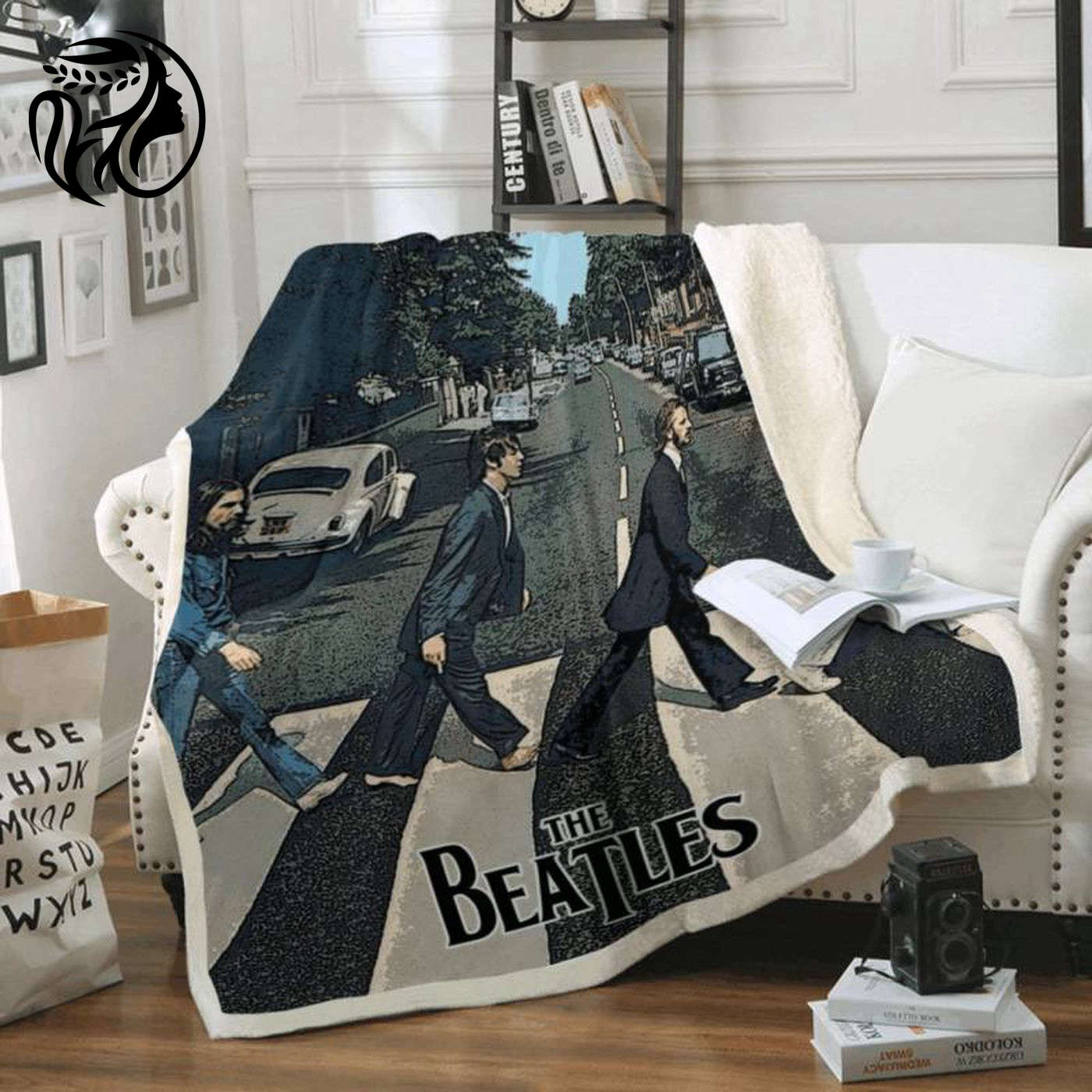 The Beatles Abbey Road Album Fleece Blanket - Perfect for Beatles Fans!