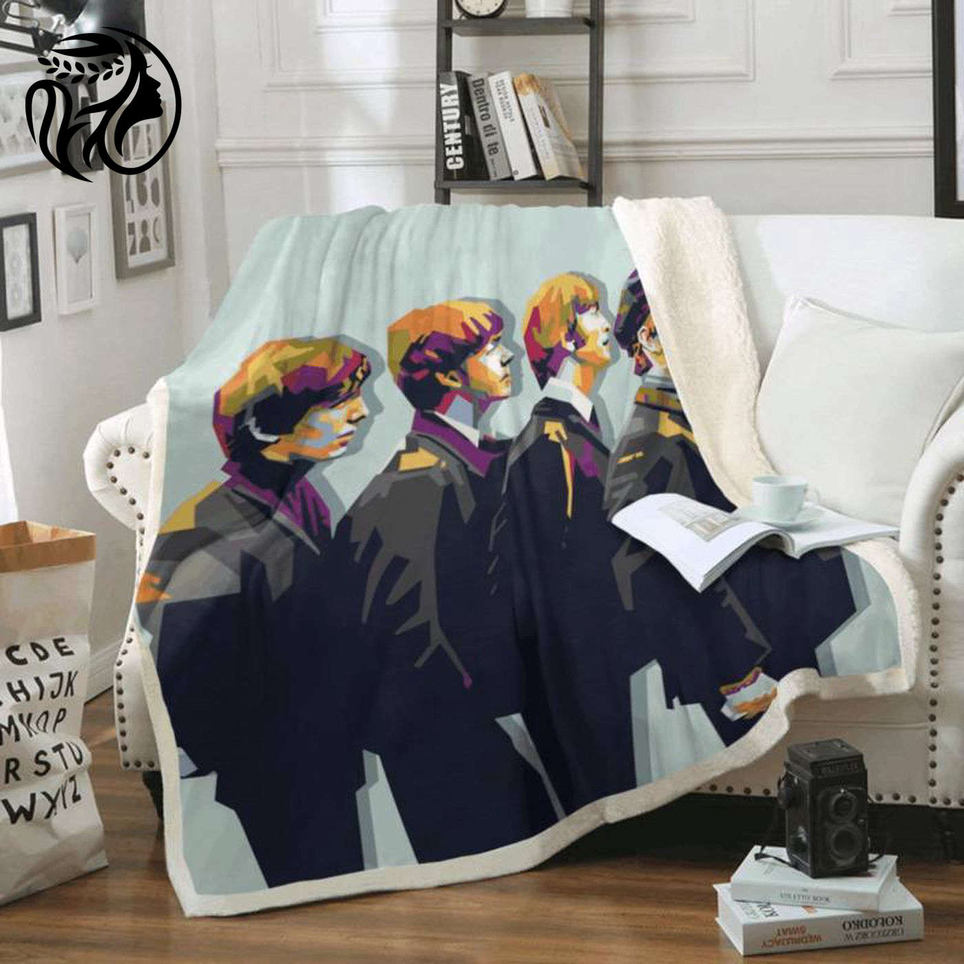 The Beatles Rock Band 1960 Fleece Blanket: A Must-Have for Beatles Lovers!