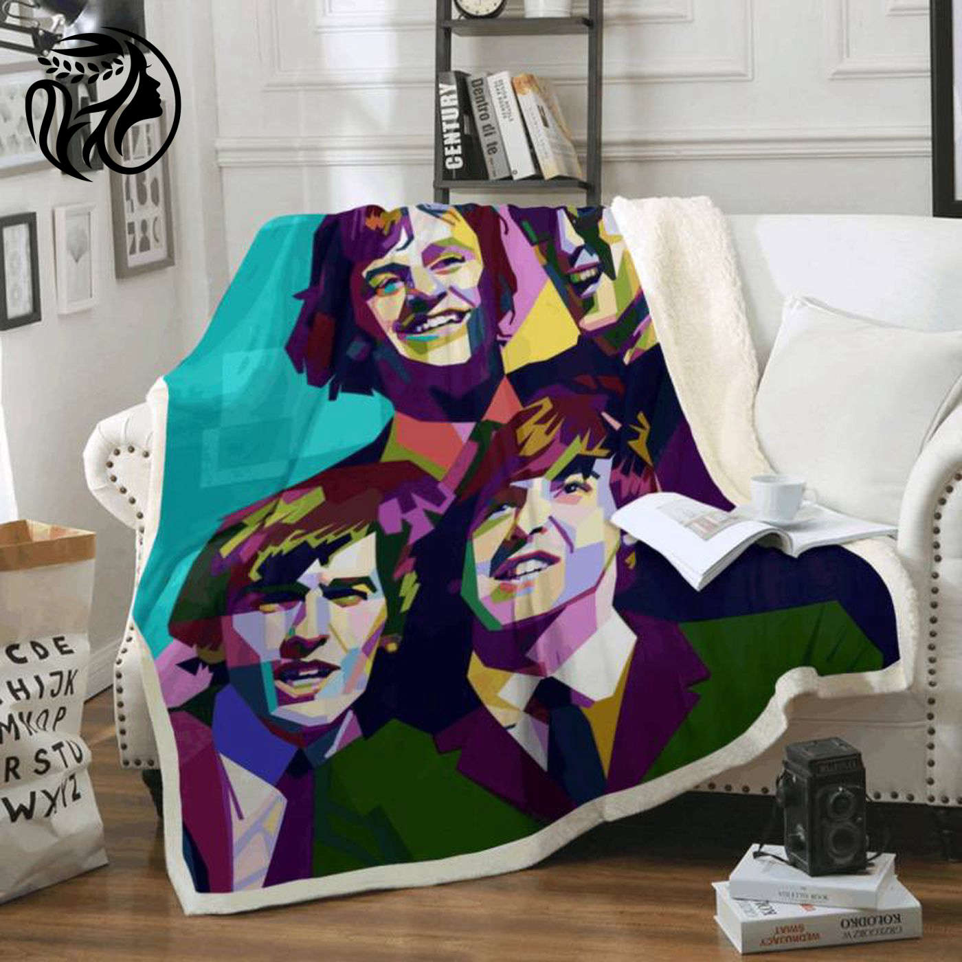 The Beatles Rock Band 1960 Art Fleece Blanket – Iconic Liverpool Band Memorabilia