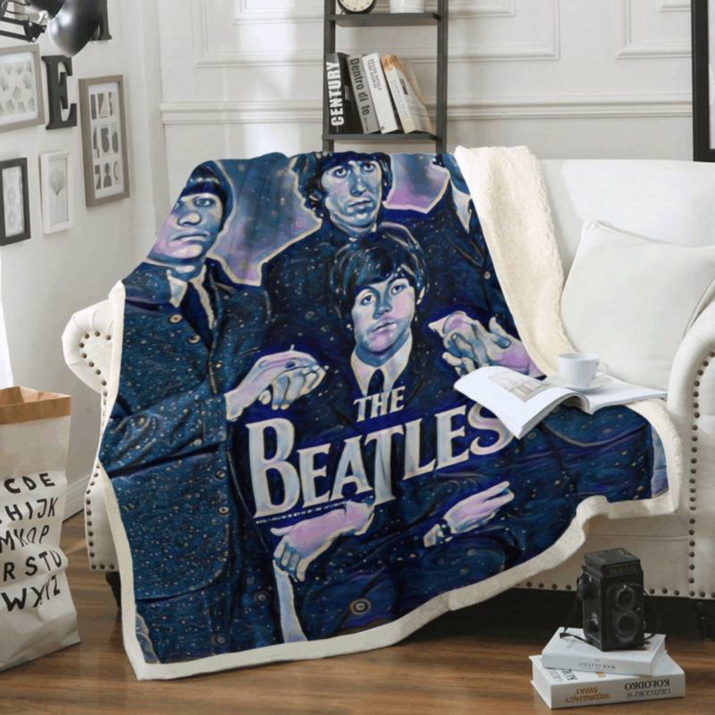 The Beatles Rock Band 1960 Fleece Blanket – Iconic Liverpool Band Memorabilia The Beatles Rock Band 1960 Fleece Blanket – Iconic Liverpool Band Memorabilia