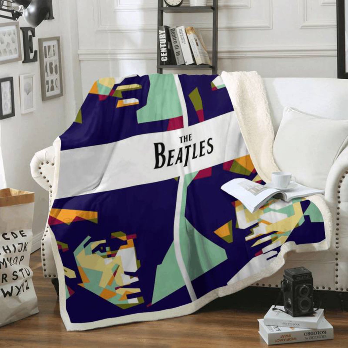 The Beatles Rock Band 1960 Fleece Blanket – Iconic Liverpool Legends