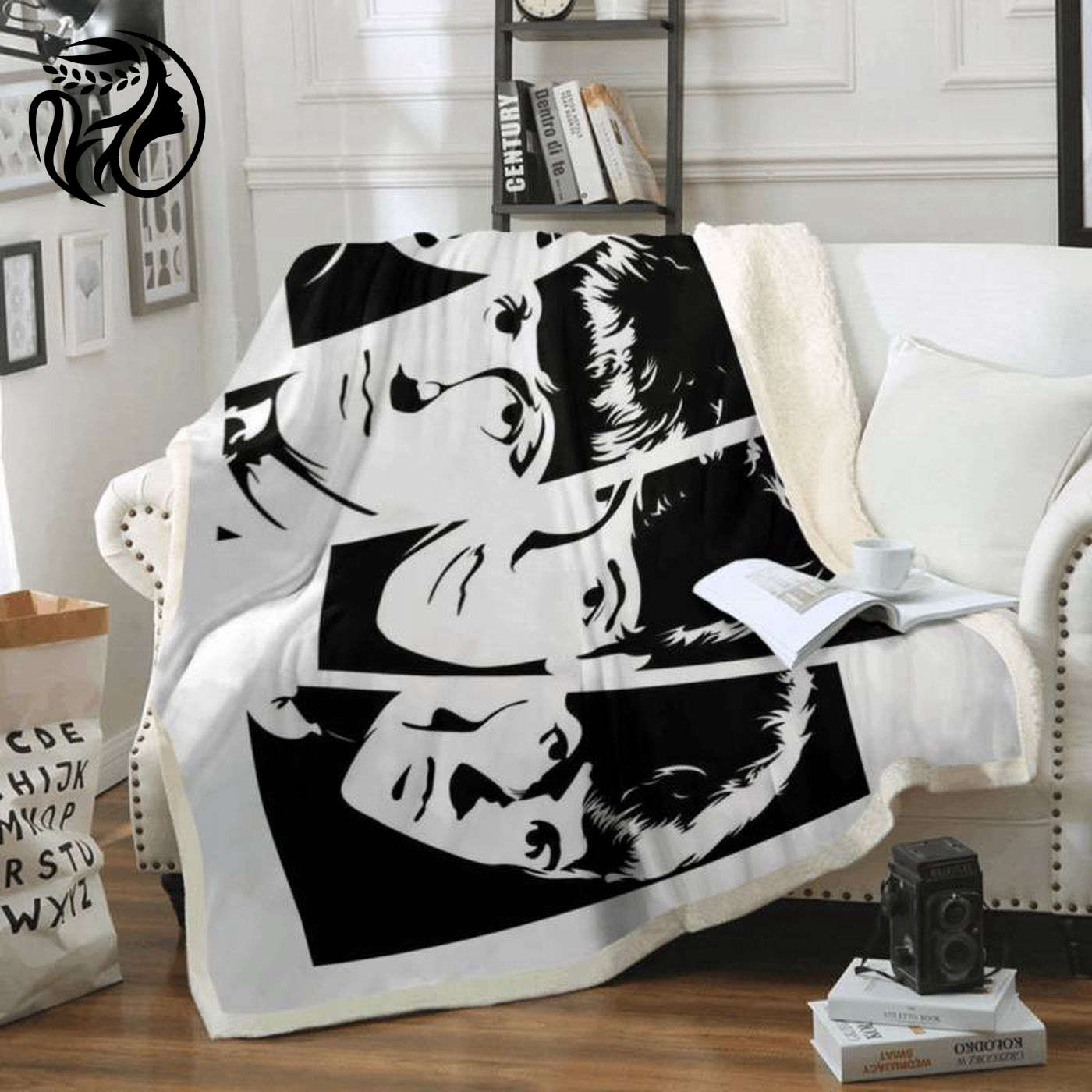 The Beatles Rock Band 1960: Iconic Liverpool Legends in Pop Art Fleece Blanket