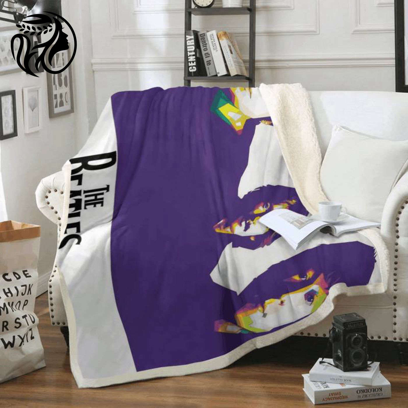 The Beatles Iconic Liverpool Band Fleece Blanket – Legendary English Art Tribute