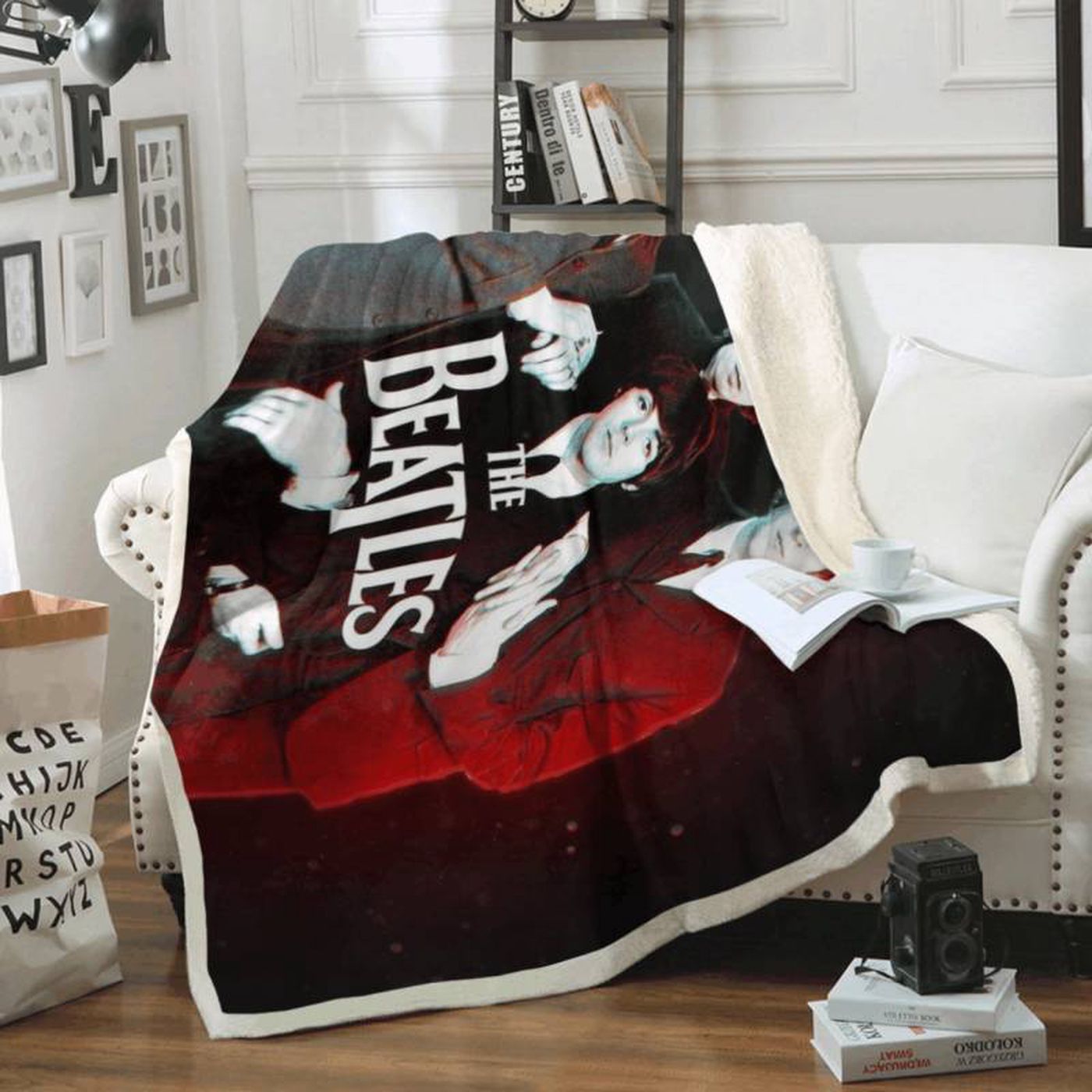 The Beatles Band Rock Band 1960 Fleece Blanket – For Beatles Lovers Stay Cozy with this Iconic Band s Merchandise!