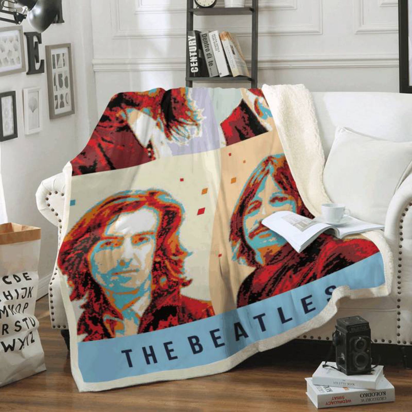 The Beatles PopArt Fleece Blanket – Rock Band 1960 for Fans Limited Edition The Beatles PopArt Fleece Blanket – Rock Band 1960 for Fans Limited Edition