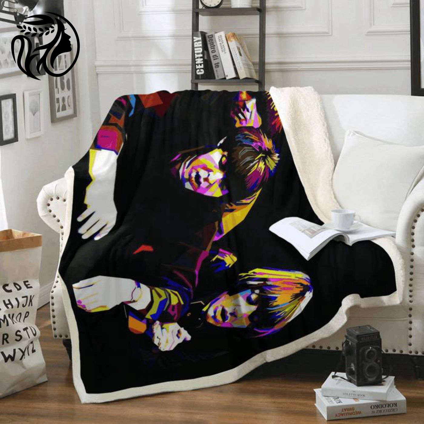 The Beatles Rock Band 1960 Iconic Liverpool Art Fleece Blanket: Cozy Tribute to the Legendary Band!