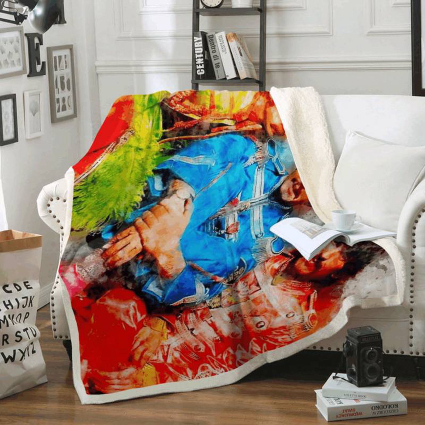 The Beatles Band Rock Band 1960 Iconic Liverpool Fleece Blanket – Perfect for Beatles Fans!
