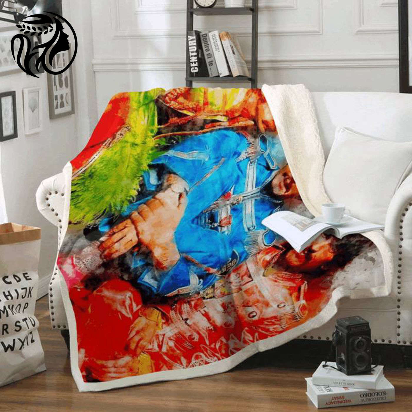 The Beatles Band Rock Band 1960 Iconic Liverpool Fleece Blanket - Perfect for Beatles Fans!