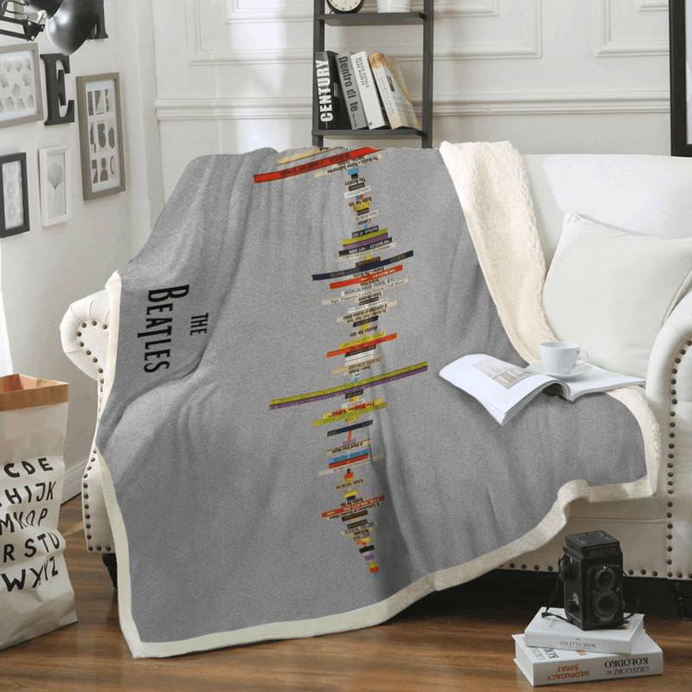 The Beatles Rock Band 1960 Legend Fleece Blanket – Iconic Art for Music Lovers!