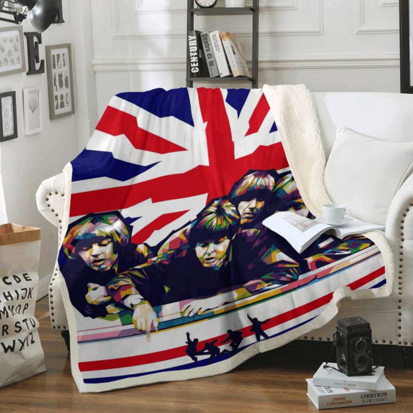 The Beatles Band: Legendary Art Fleece Blanket for Ultimate Beatles Fans