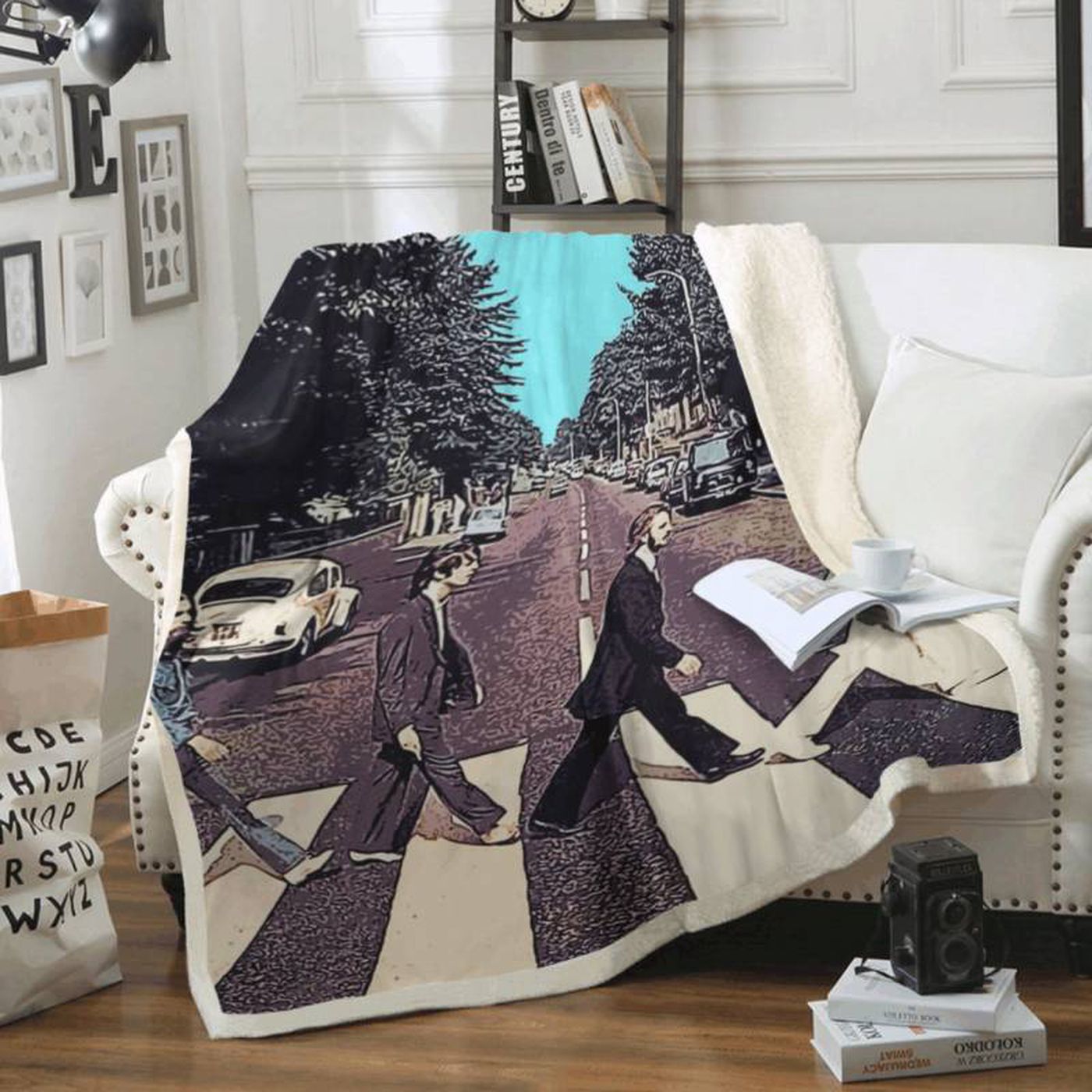 The Beatles Abbey Road Fleece Blanket: Embrace the Legendary English Band s Iconic Style!