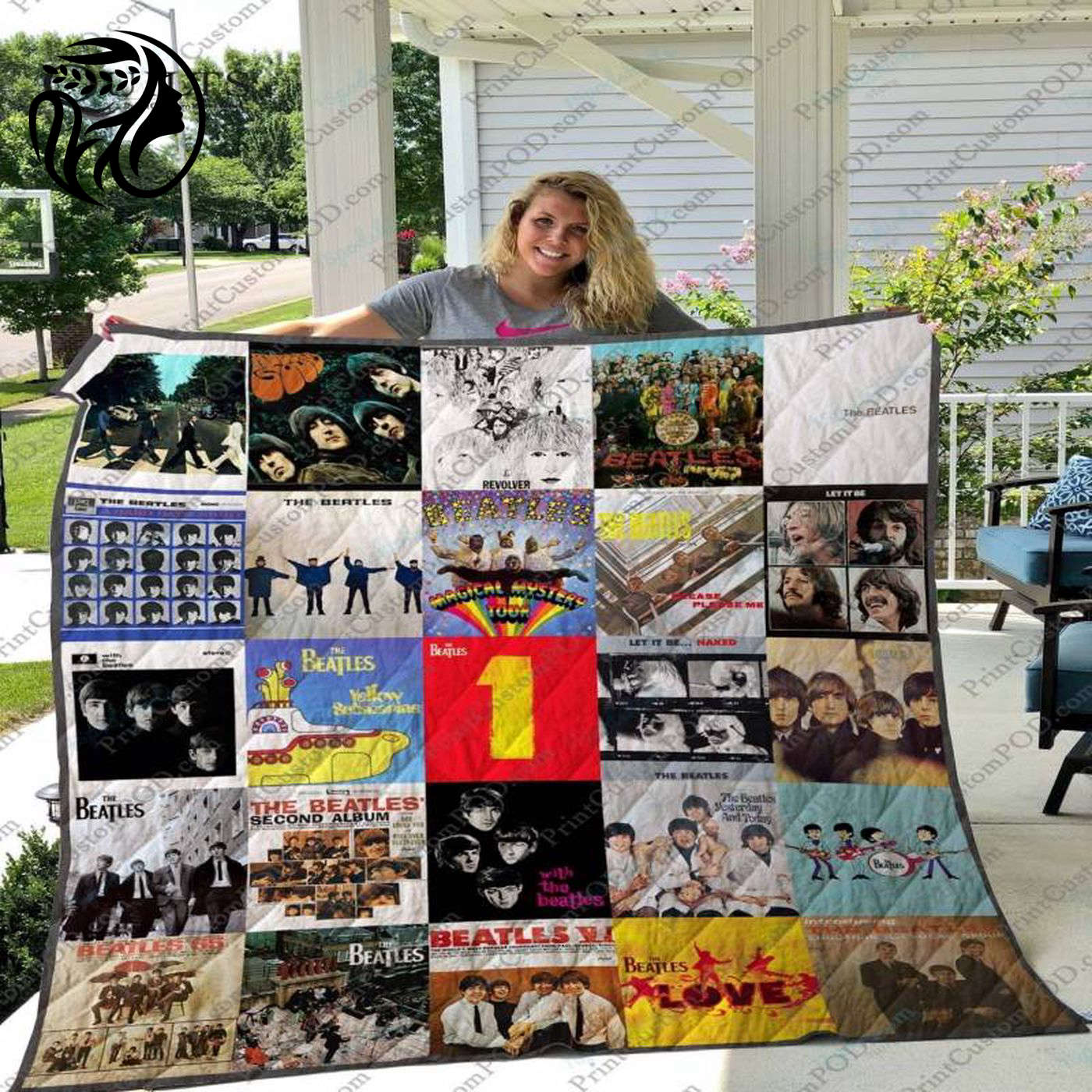 The Beatles Blanket 02: Cozy Up with Iconic Band Merch – Limited Edition Throw Blanket