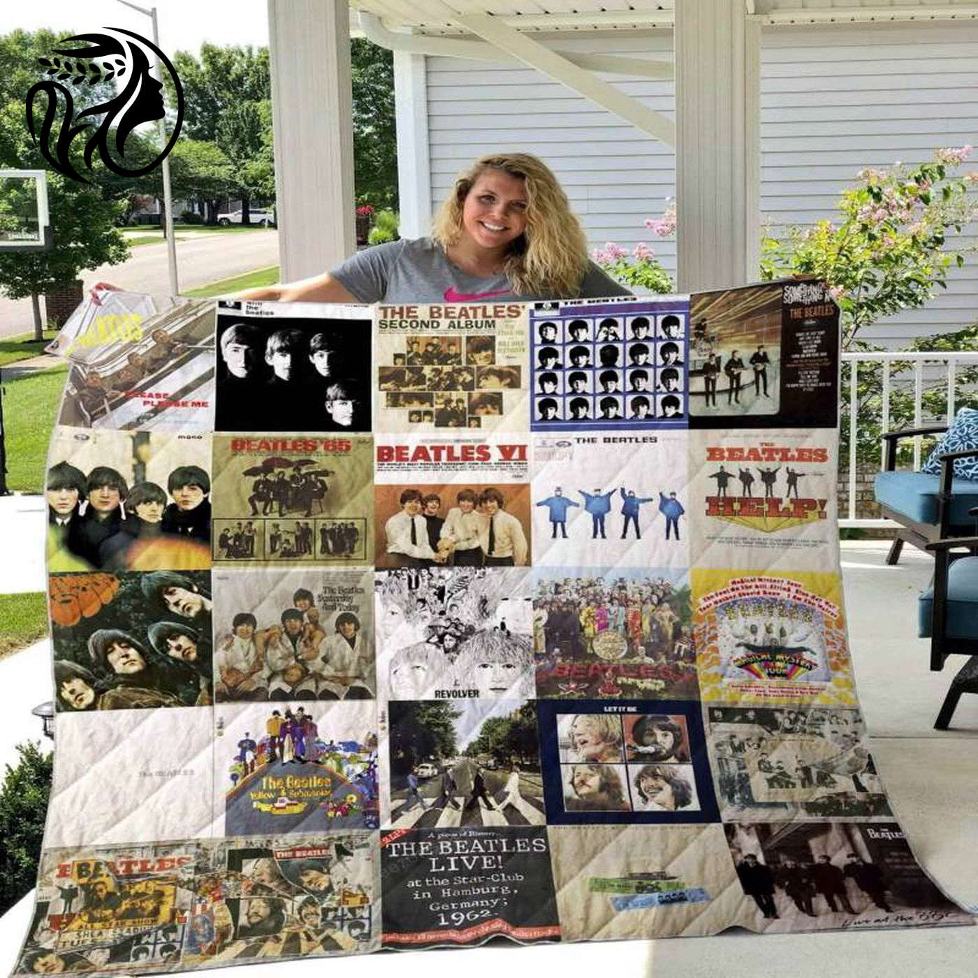 Cozy up with The Beatles Blanket HA0910 Quilt – Iconic Band Design Limited Edition