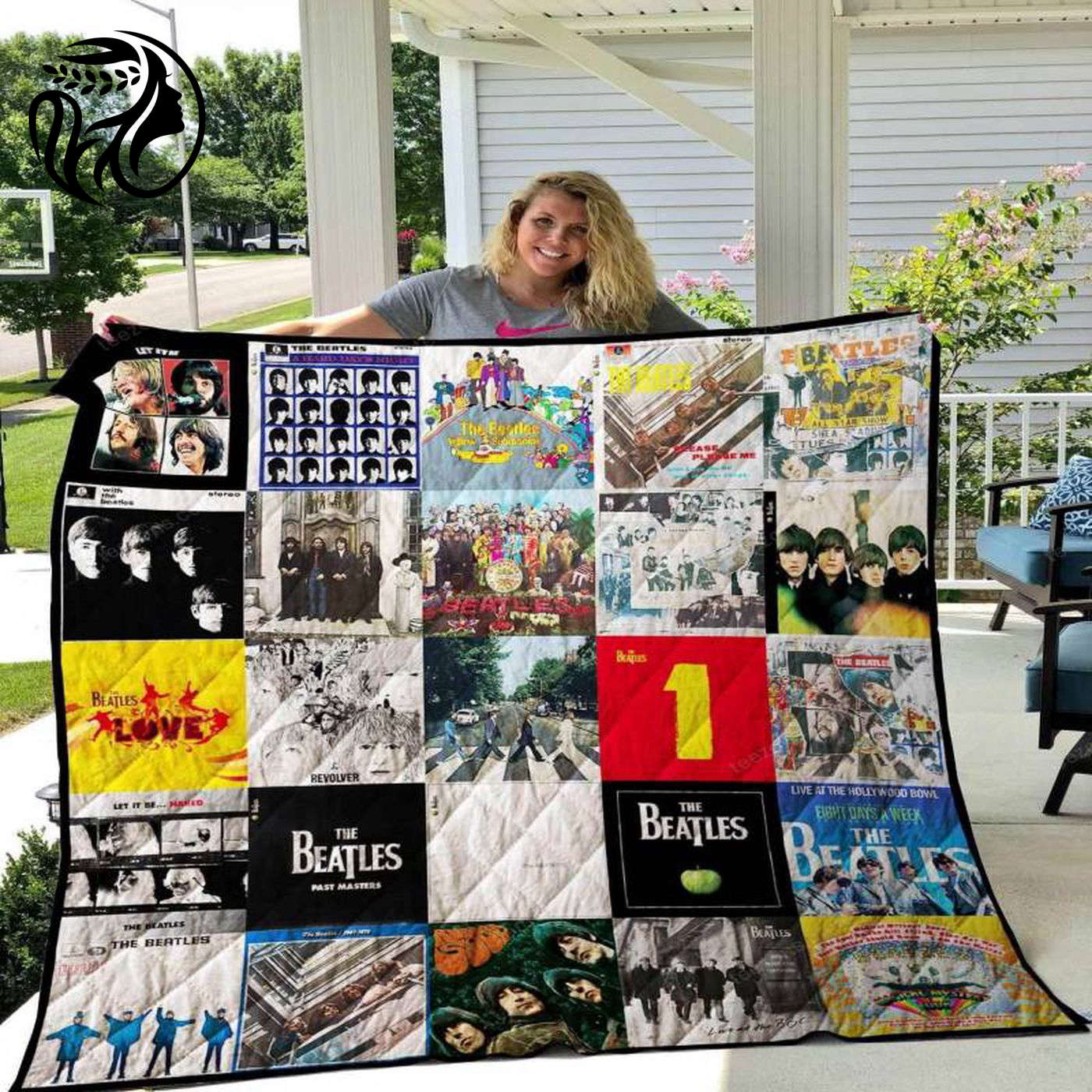 Cozy Up with The Beatles Blanket TH1709 Quilt – Iconic Design for Ultimate Comfort