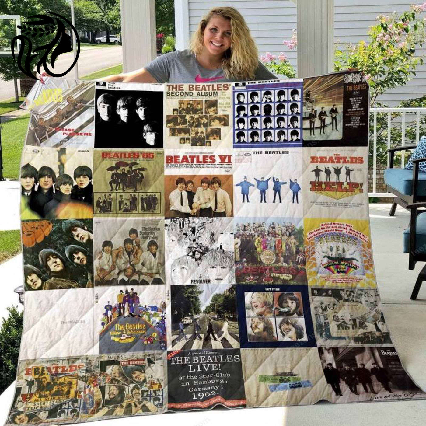 Cozy Beatles Blanket TH Gift Quilt: A Nostalgic Throw for Beatles Fans – Limited Stock!