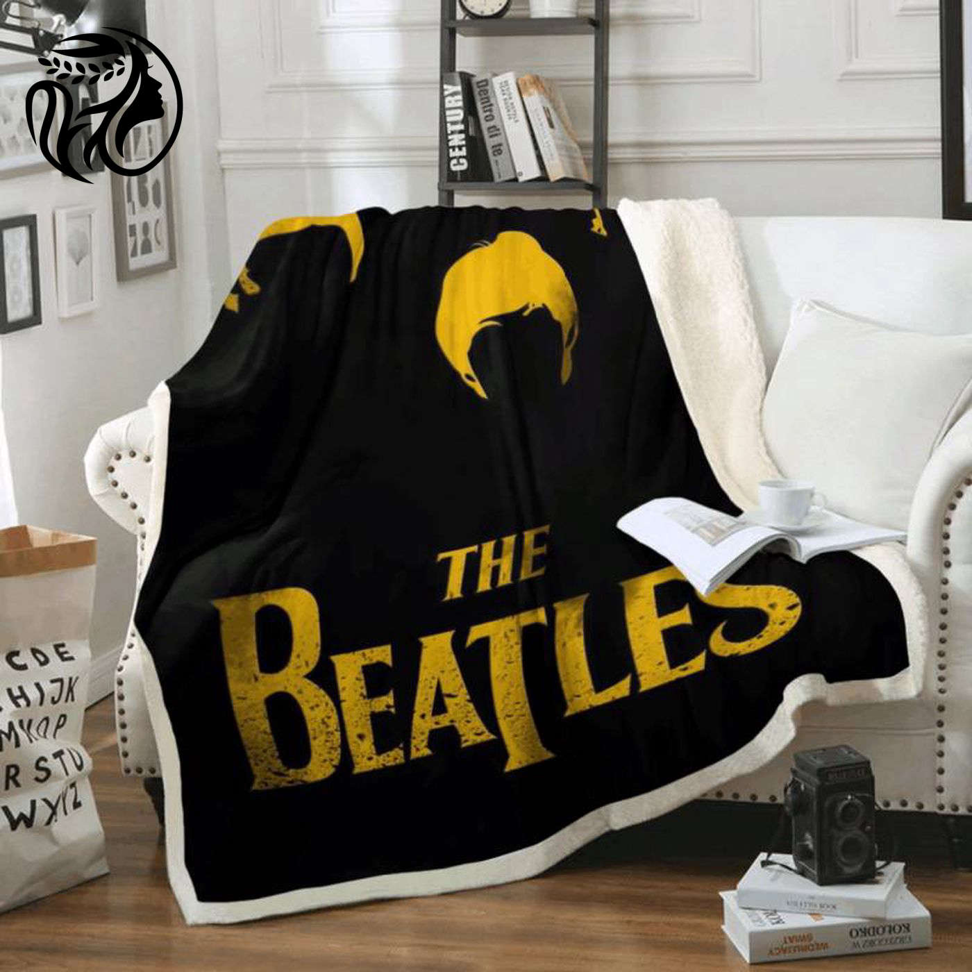 Cozy Up with The Beatles Come Together Song Art Fleece Blanket – Perfect for Music Lovers!