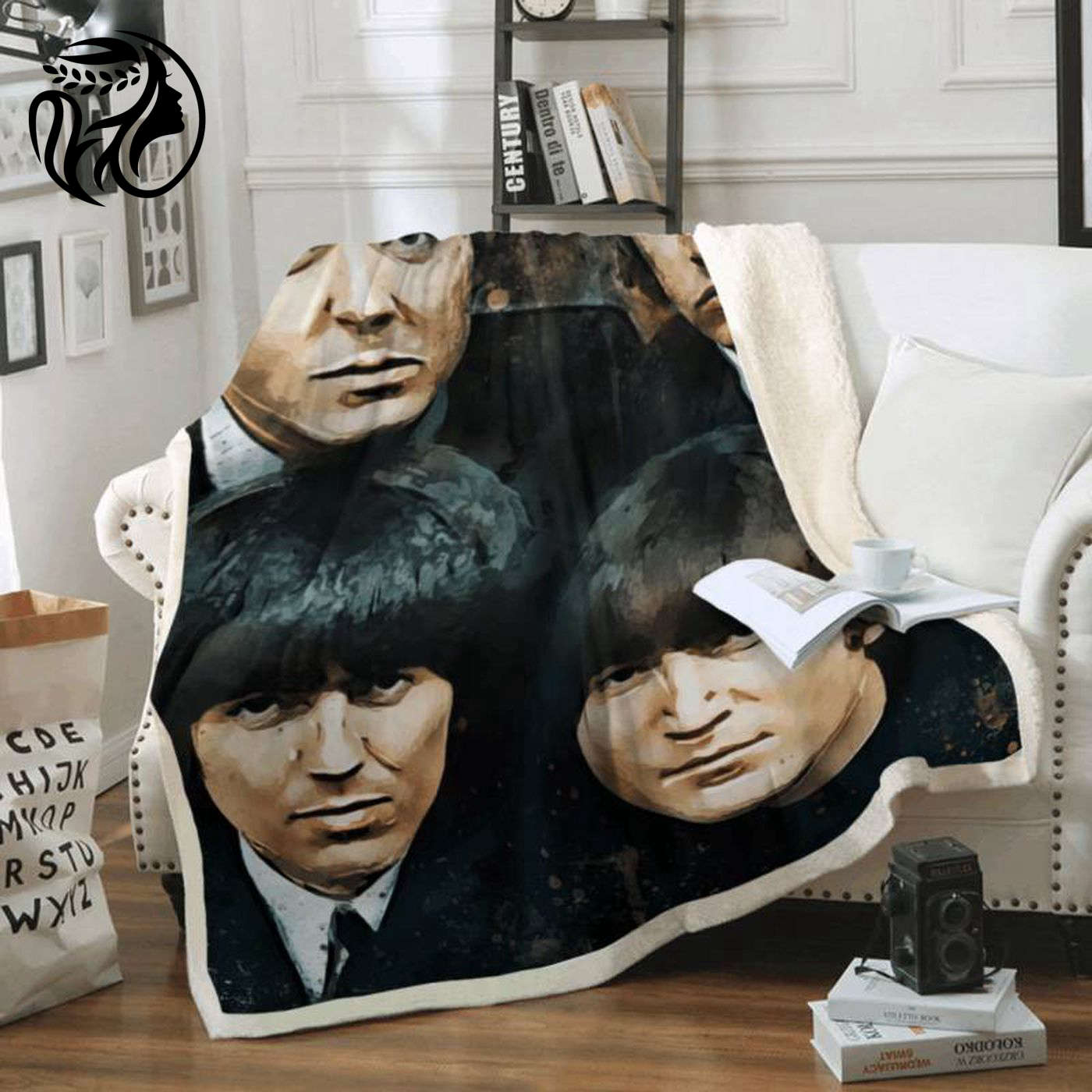 The Beatles Eleanor Rigby Song Art Fleece Blanket: Cozy Music-inspired Decor for Beatles Fans