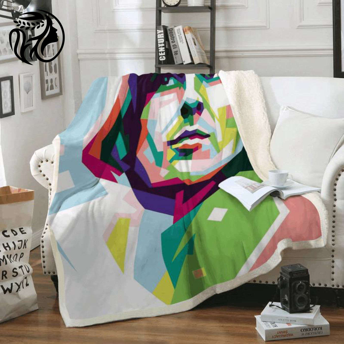 The Beatles George Harrison Band Art Fleece Blanket – Cozy Music Memorabilia for Fans