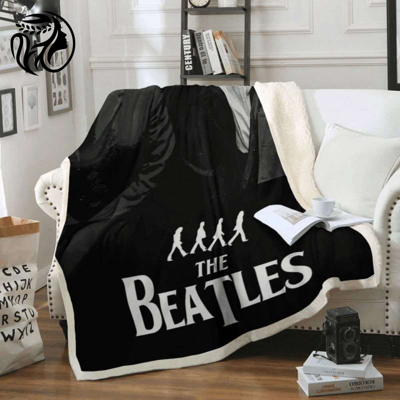 The Beatles Here Comes the Sun Fleece Blanket: Artful Nostalgia for Music Lovers