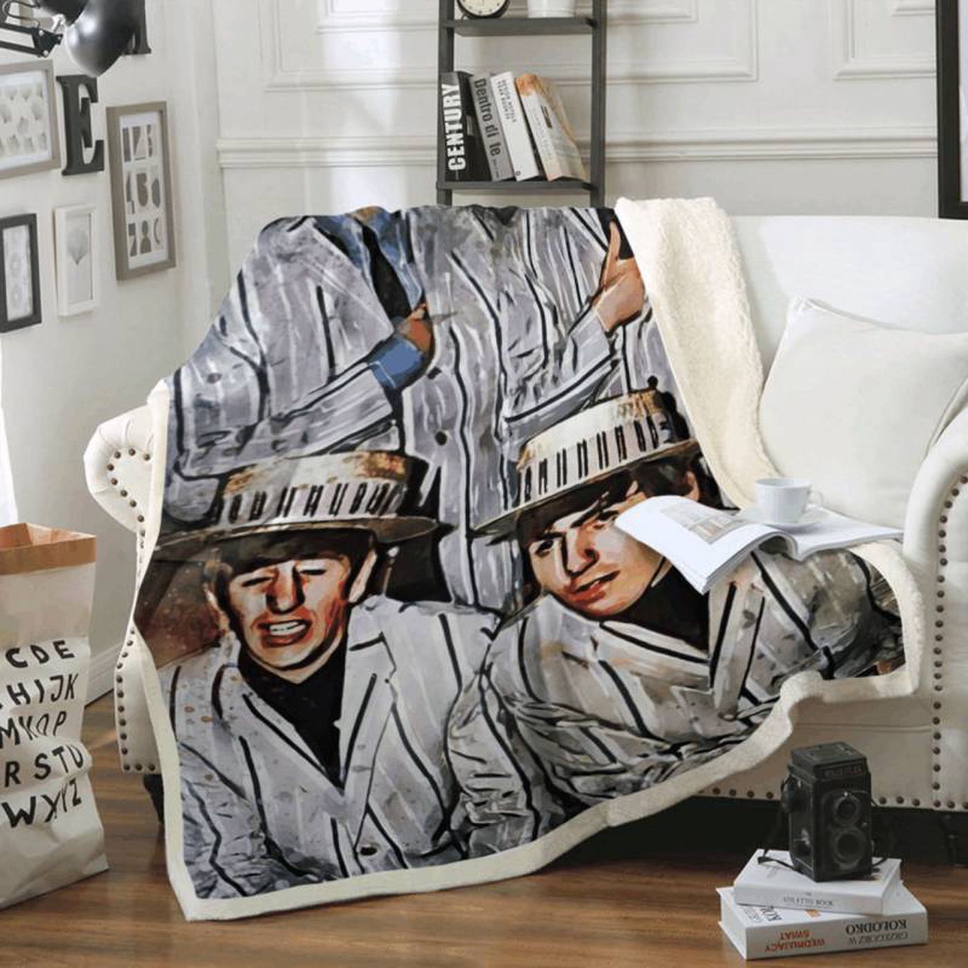 The Beatles Hey Jude Fleece Blanket: Perfect for Fans Cozy & Stylish