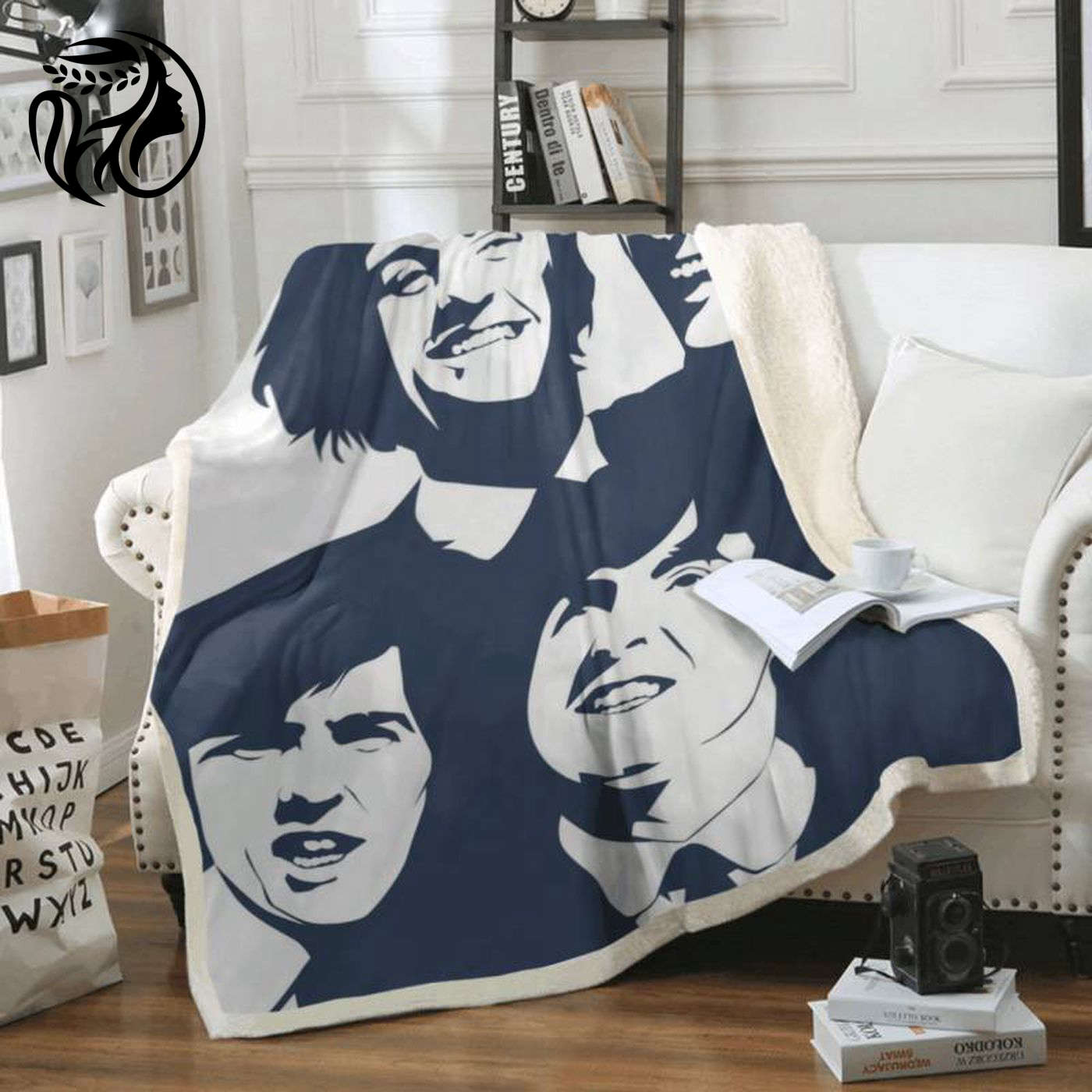The Beatles Hey Jude Fleece Blanket: Iconic Album Art for Music Lovers