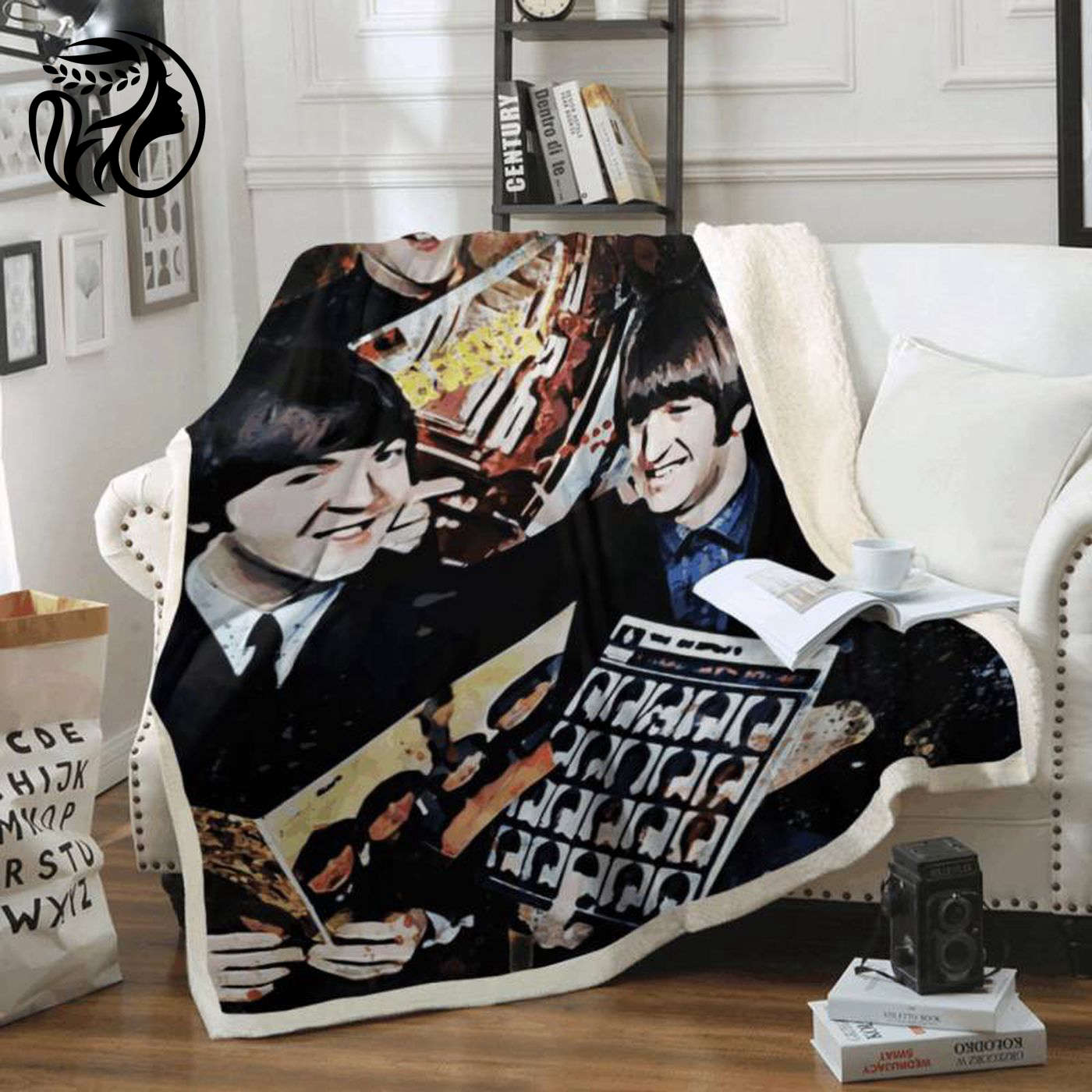 The Beatles In My Life Fans Fleece Blanket: Cozy Tribute to the Legendary Band!